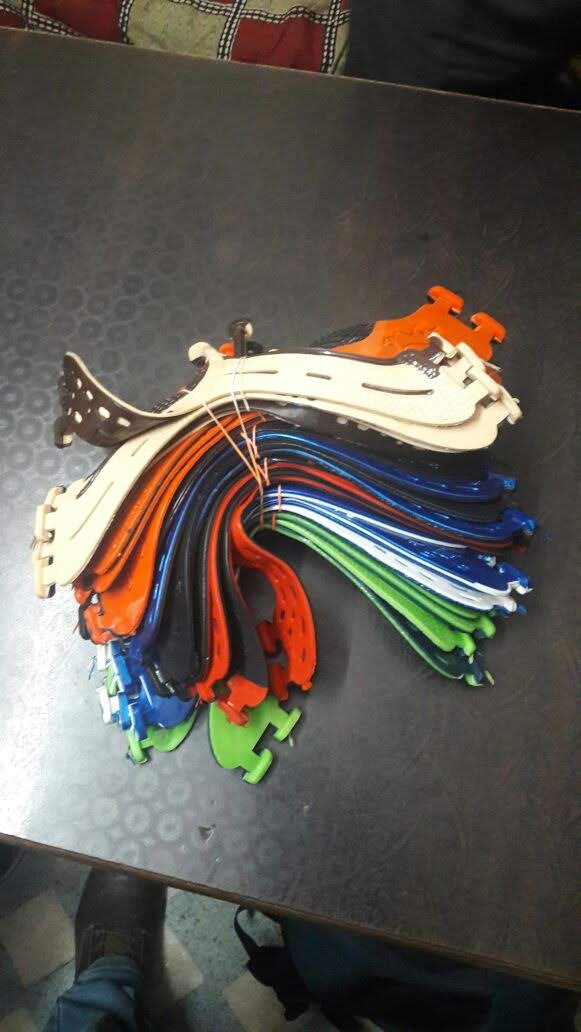 PVC Soles - 100% Recycled Materials